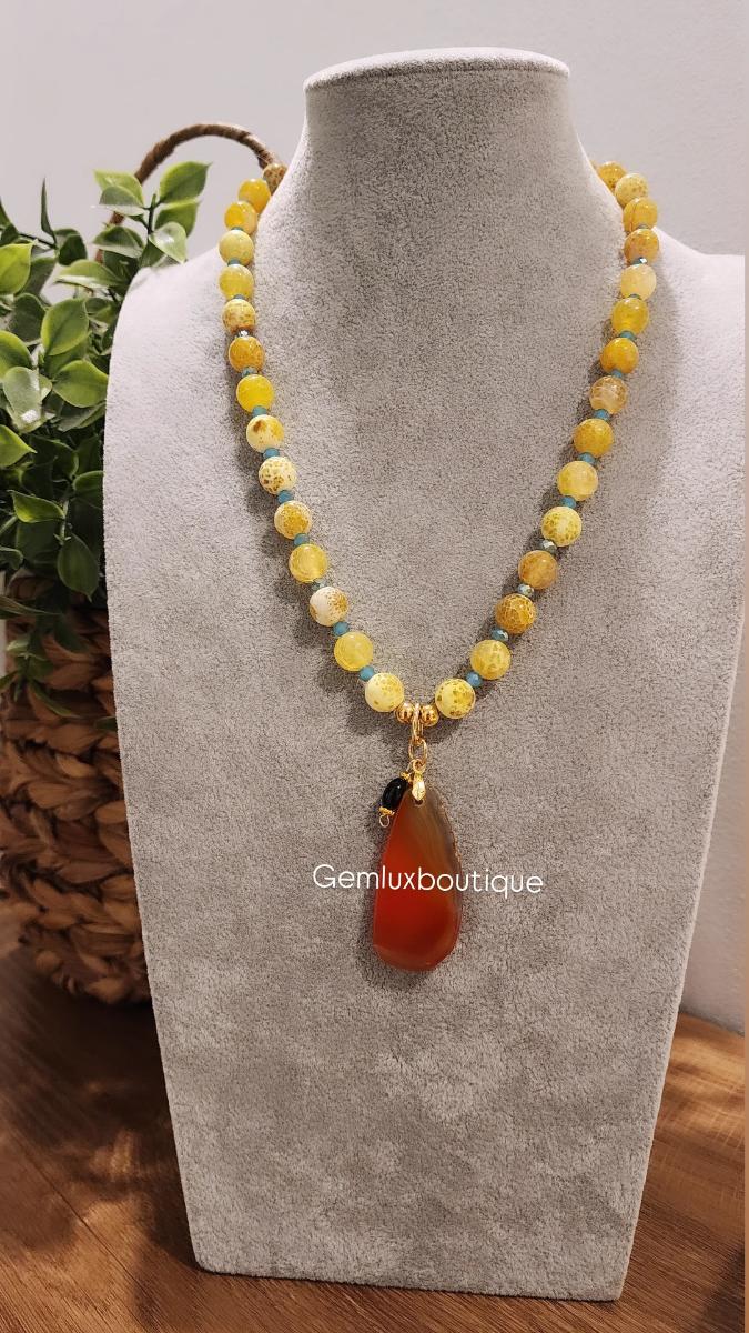 Natural Stone Necklaces
