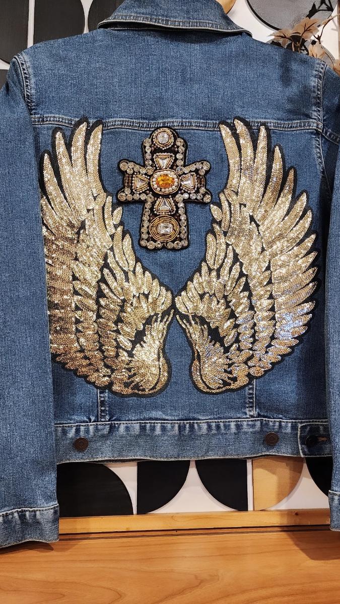 Gold Wings Denim Jacket