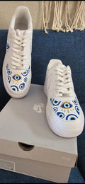 Hand-Painted Nike Air Force 1 Sneakers